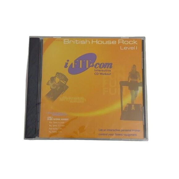 iFIT.com - Interactive CD Workout - British House Rock Level 1 NEW Sealed - Picture 4 of 9